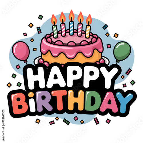 happy birthday cake