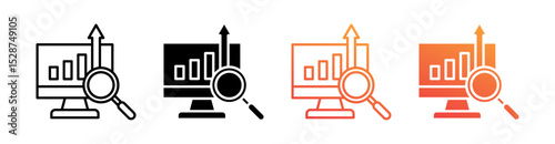Seo Multiple Style Icon Set Collection 