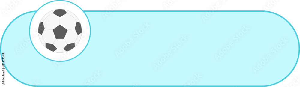 Obraz premium Sports Label Text Box