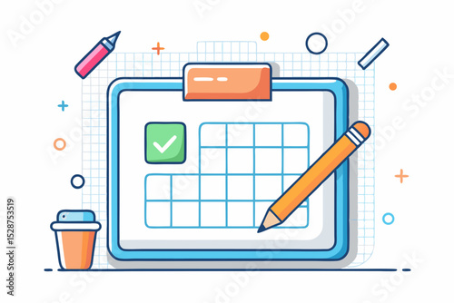digital whiteboard grid lines