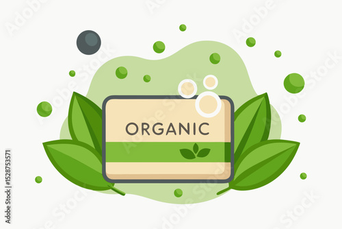 organic bar soap flat