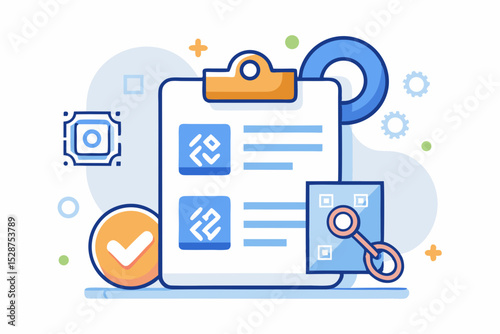 meeting link url chain clipboard connect
