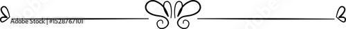 Vintage decorative line art