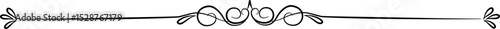 Vintage decorative line art