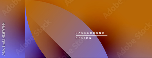 Abstract gradient background. Orange, purple hues blend smoothly. Minimalist design with text element. Modern aesthetic.