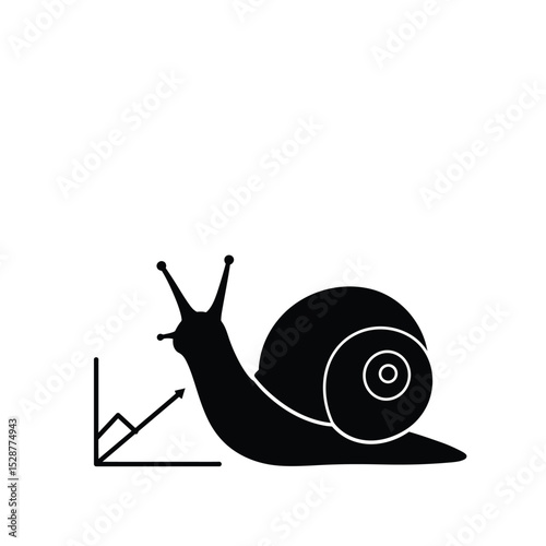 Slow and steady snail growth chart success