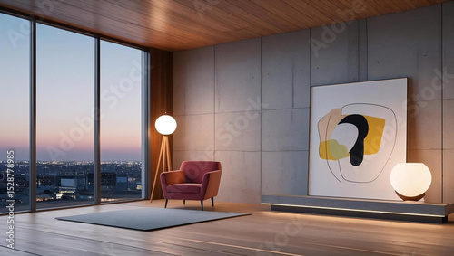 Interior modern home