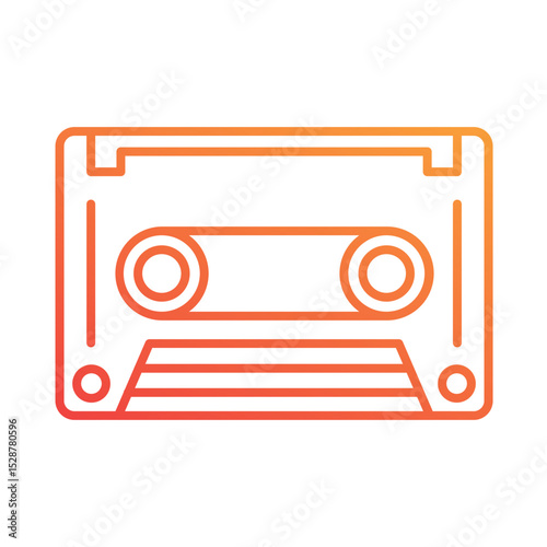 Old Cassette Icon