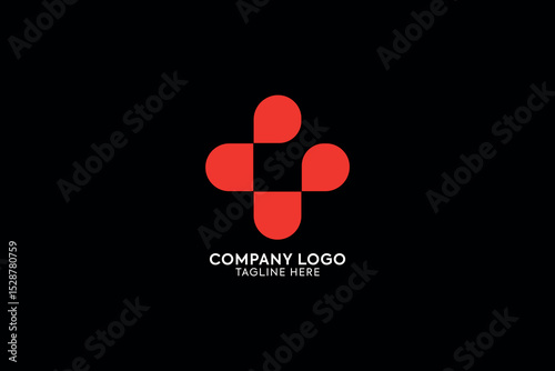 initial letter c drops logo for health of medical wellness, letter c blood for hospital or medical center logo