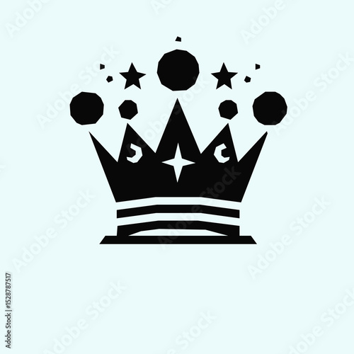 Crown with Stars / Royalty / Excellence / Premium Quality