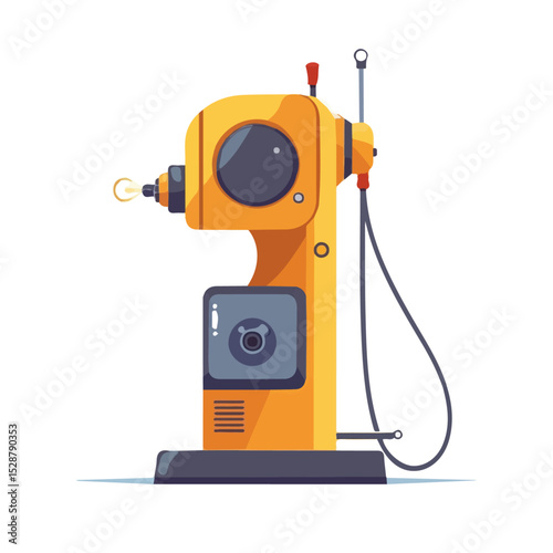 2D flat Welding Equipment illustration vector, isolated on a white background.
