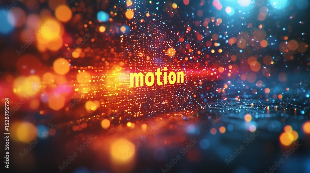 Obraz premium Motion Text with Animated Typography/モーションテキストとアニメーションタイポグラフィ7