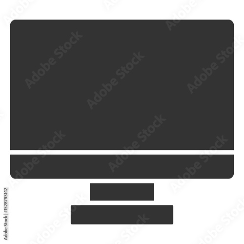 Resolution Glyph Icon Element For Design