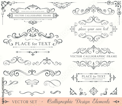 Retro creative floral border texture vector illustration background
