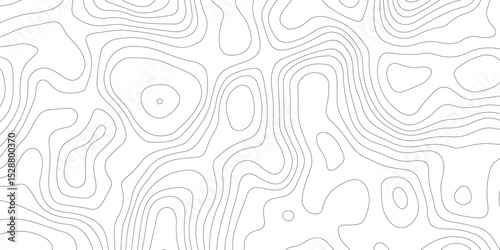  white background featuring abstract topographic map lines, showing elevation contours and patterns of land