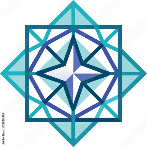 abstract triangle background