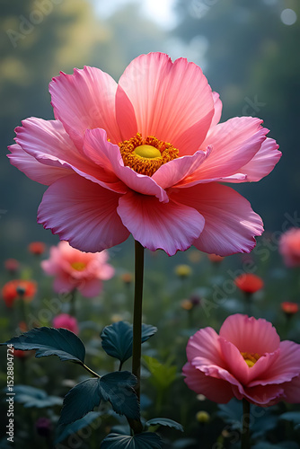 Massive ultra-realistic floral fantasy composition with professional color palette, elegant lighting, stunning detail