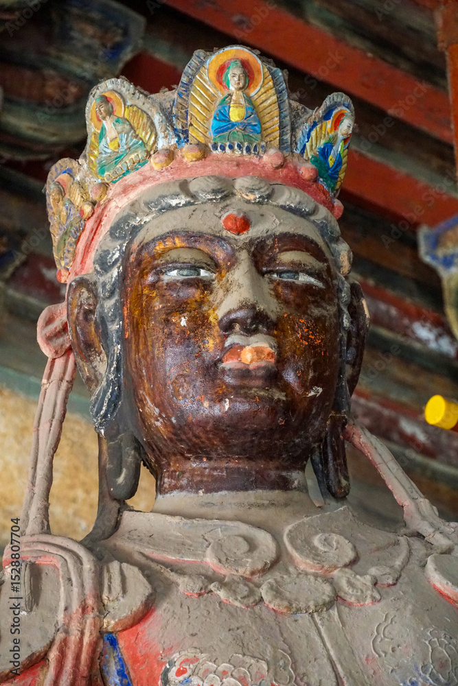 Obraz premium Dule Temple, Jizhou District, Tianjin