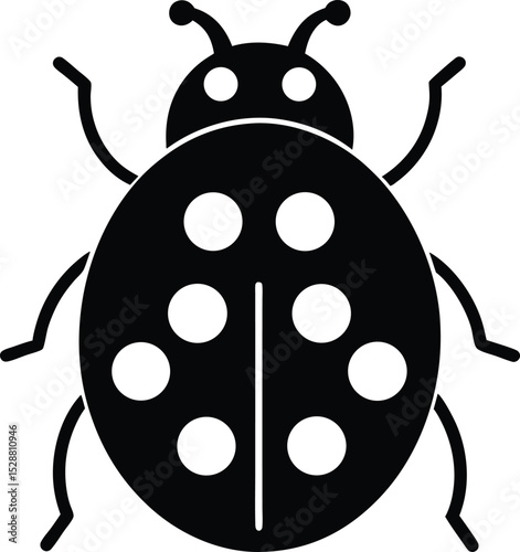 ladybug vector illustration