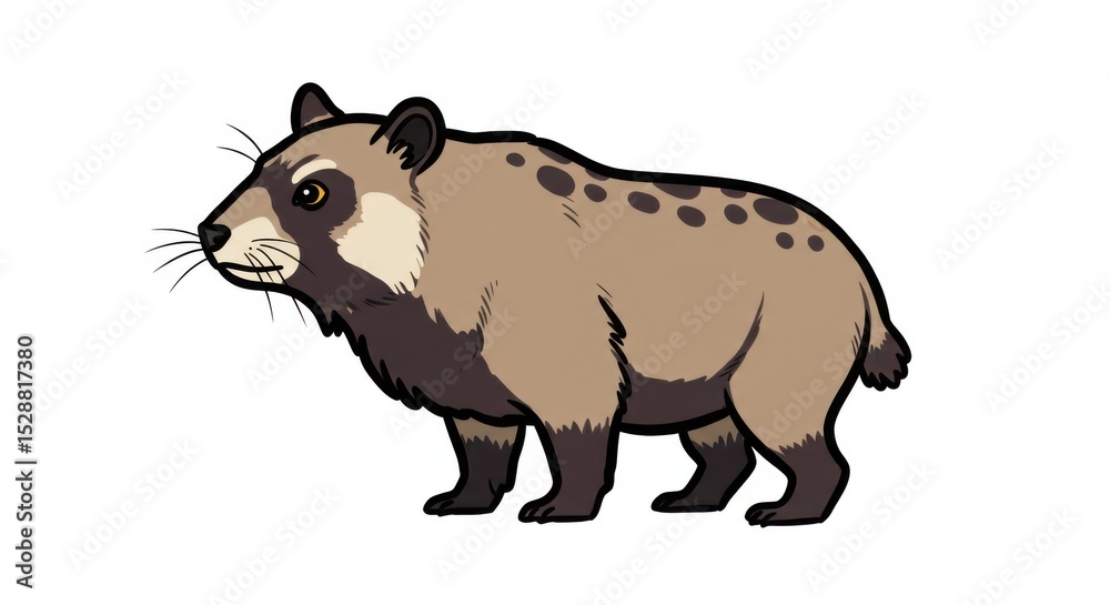 Obraz premium Quokka Illustration - Cute Animal