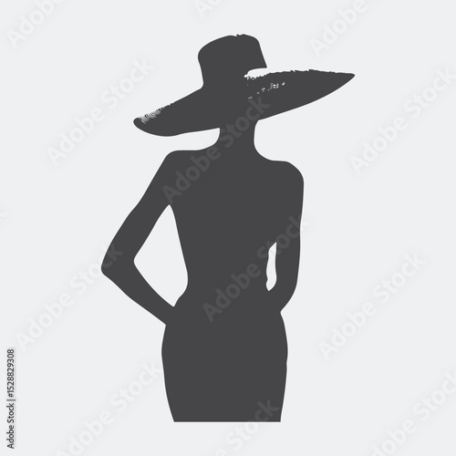 silhouette of a woman