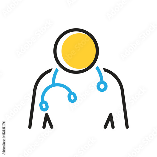Multi color icon for profession