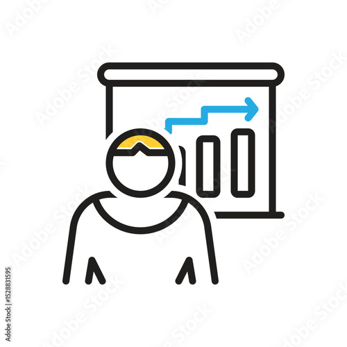 Multi color icon for pitch