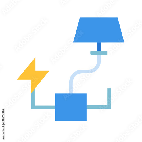 Microgrid Controller System Optimization Diagram illustration Cutout
