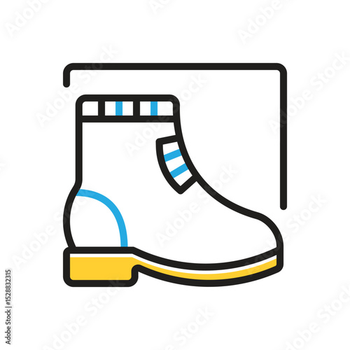 Multi color icon for boot