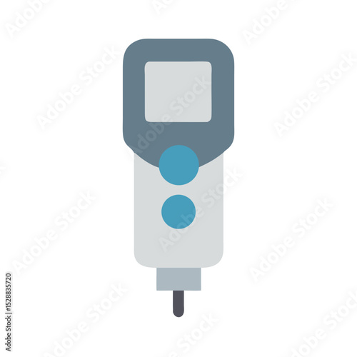 Ozone Measurement Device illustration Transparent Background Data Logging