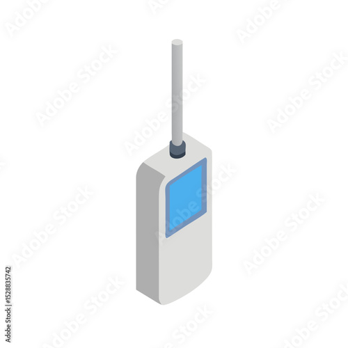 Ozone Monitoring Equipment illustration Isolated Realistic Style