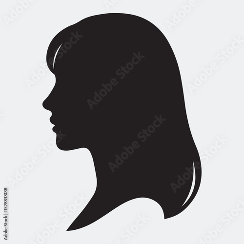 silhouette of a woman