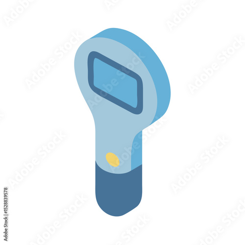 Professional Ozone Meter illustration Transparent Background High Sensitivity
