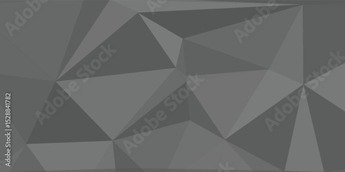 Black gray Background with Triangle Pattern vector