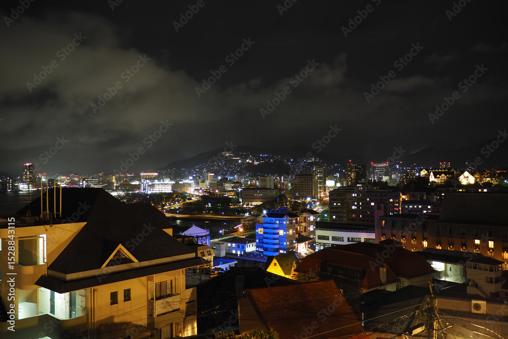 Naklejka premium 長崎の夜景