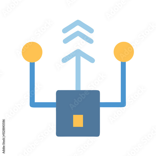 Smart Grid Controller with Future Developments Transparent Background