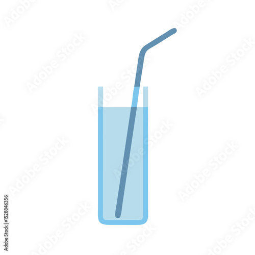 Water Purification Straw Packaging Mockup Transparent Background
