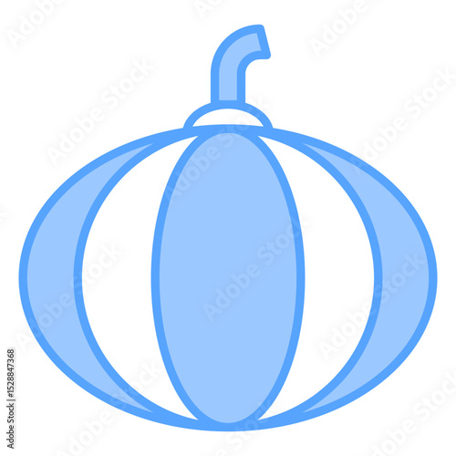 Pumpkin Blue Icon