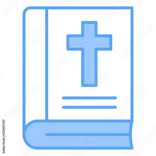 Bible Blue Icon
