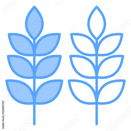 Wheat Blue Icon