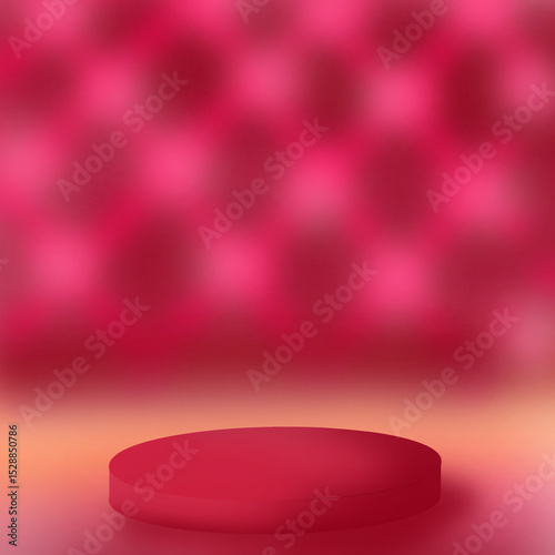 red pills on a white background