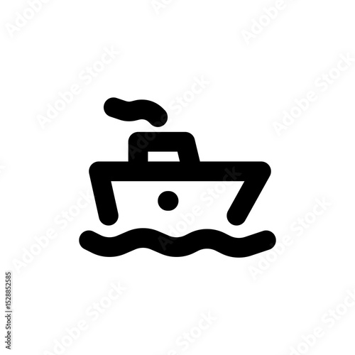 Ship Icon illustration