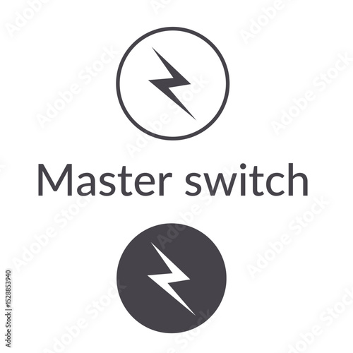 Master switch icon