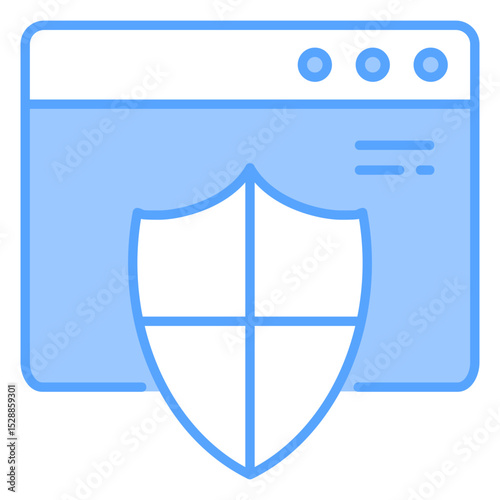Protection Blue Icon