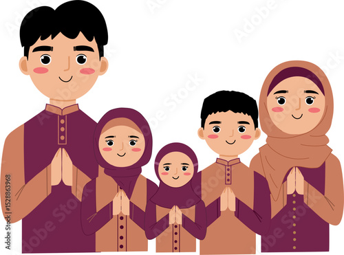 Moslem family 8