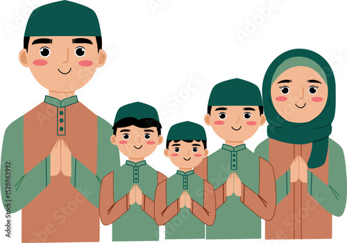 Moslem family 7