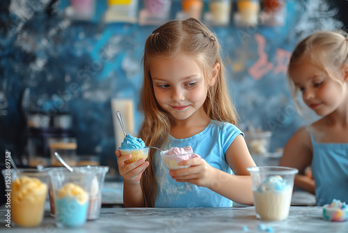 Kid-Friendly Ice Cream Making Tutorial Illustrated in Steps

