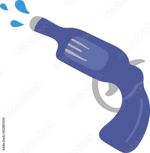 Water gun illustration