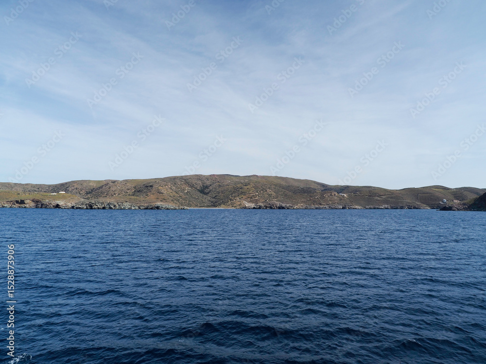 Beautiful seascape in Greece Kythnos island Beautiful seascape in Greece Kythnos island