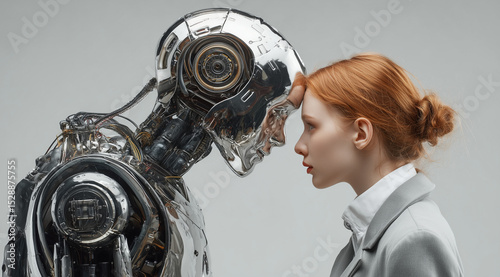 Concept of Human and Artificial Intelligence Connection